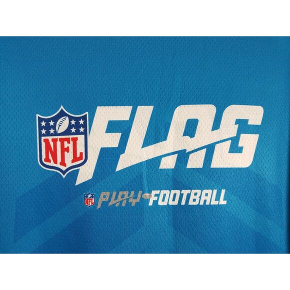 Mens Carolina Panthers Reversible Shirt size Large NFL Flag Football - Picture 8 of 15